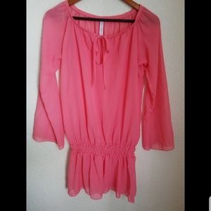 🐚🐙 Coral swimsuit coverup 🐙 🐚